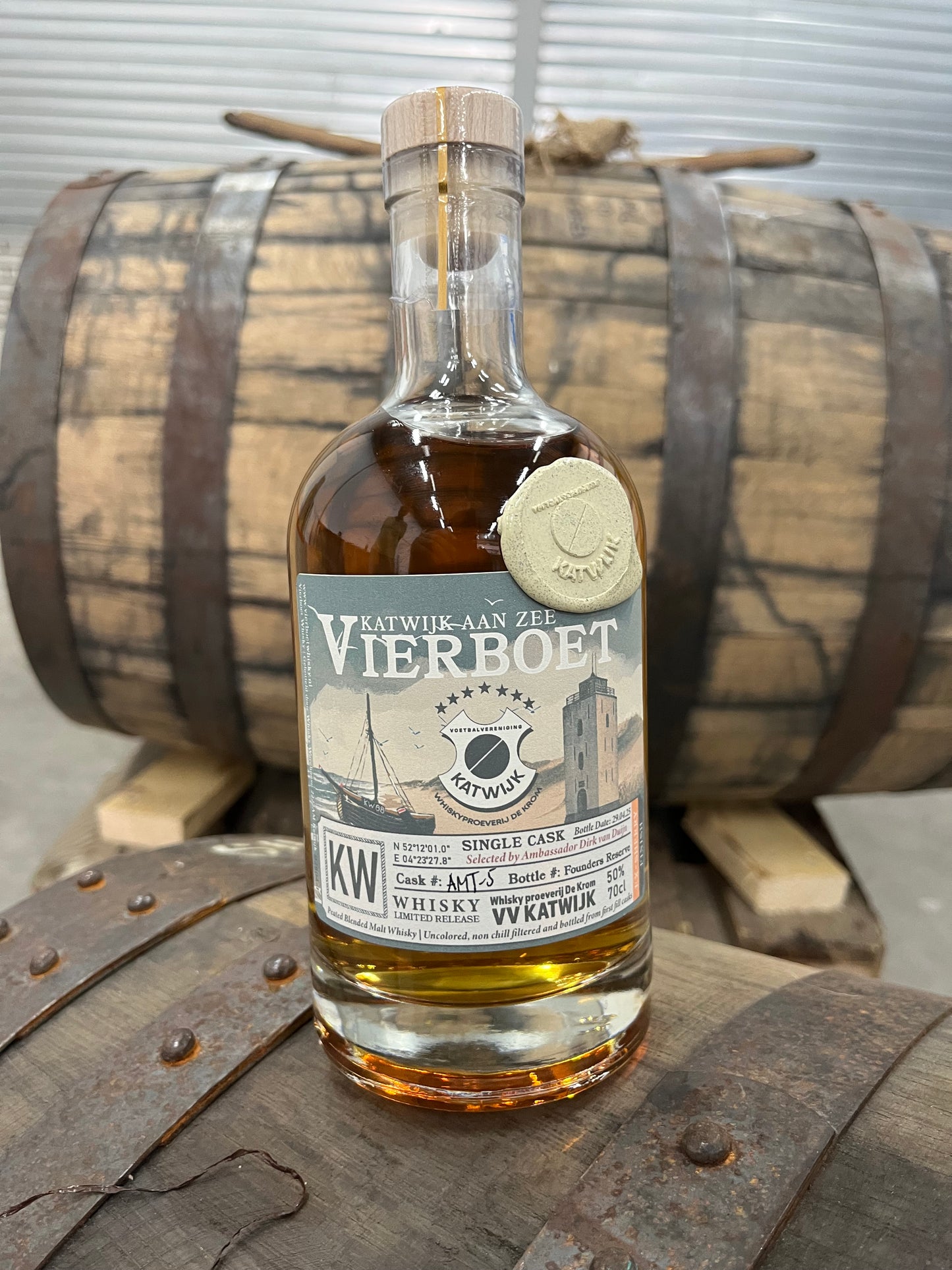 Vierboet Whisky VV Katwijk Edition 70cl | 50%