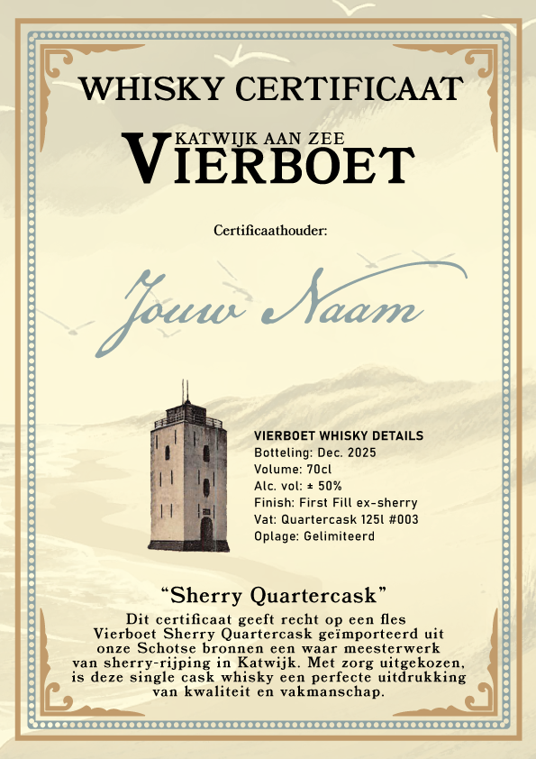 Vierboet Whisky Certificaat 001