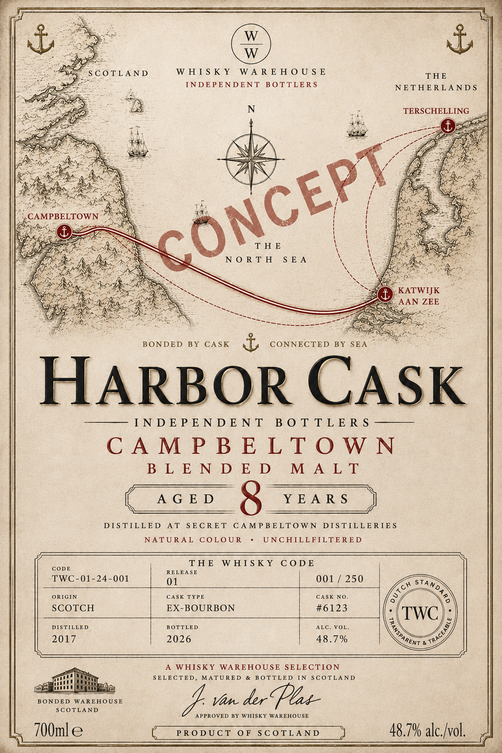 Harbor Cask Campbeltown 8 Years – Pre-order