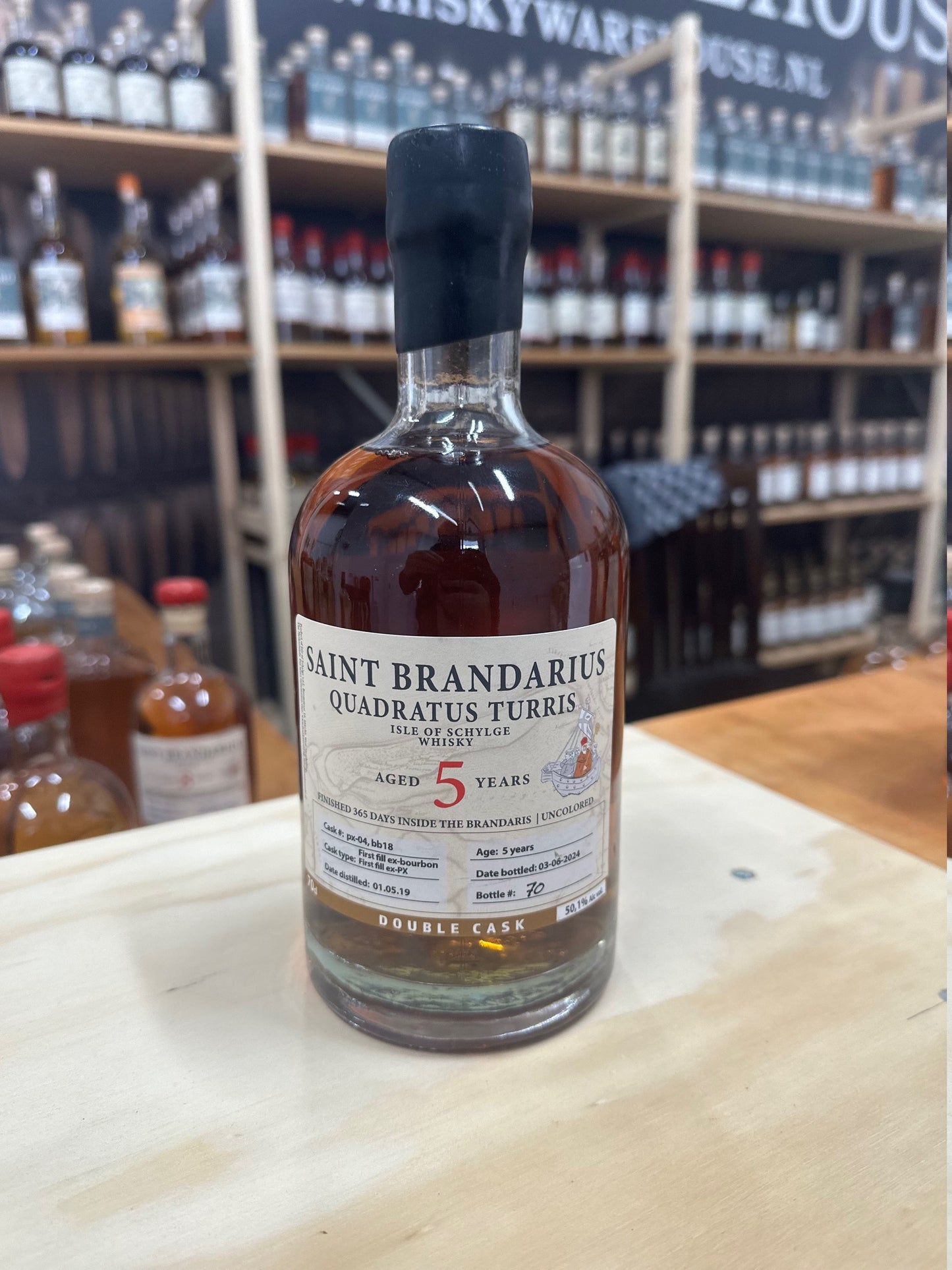Saint Brandarius Turris 1 - Whisky gelagerd in de vuurtoren Brandaris op Terschelling.