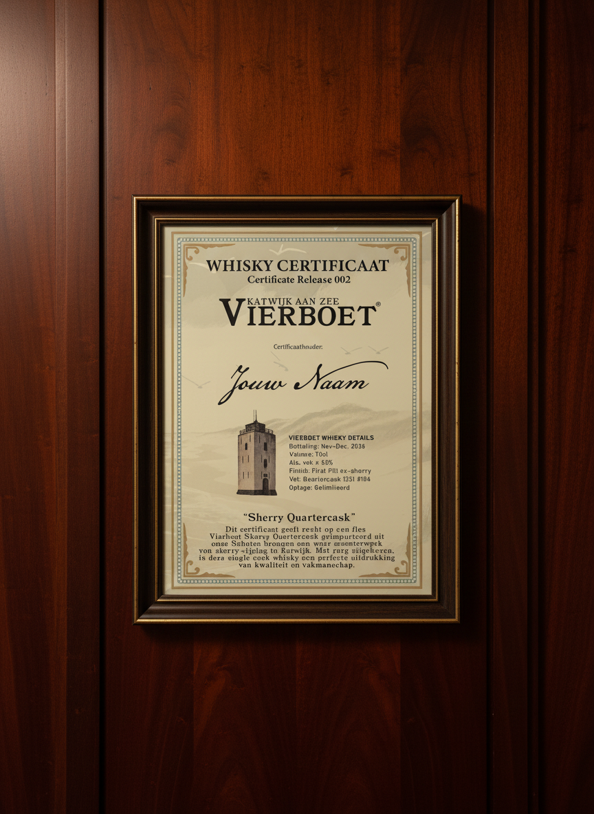 Vierboet Whisky Certificate 001
