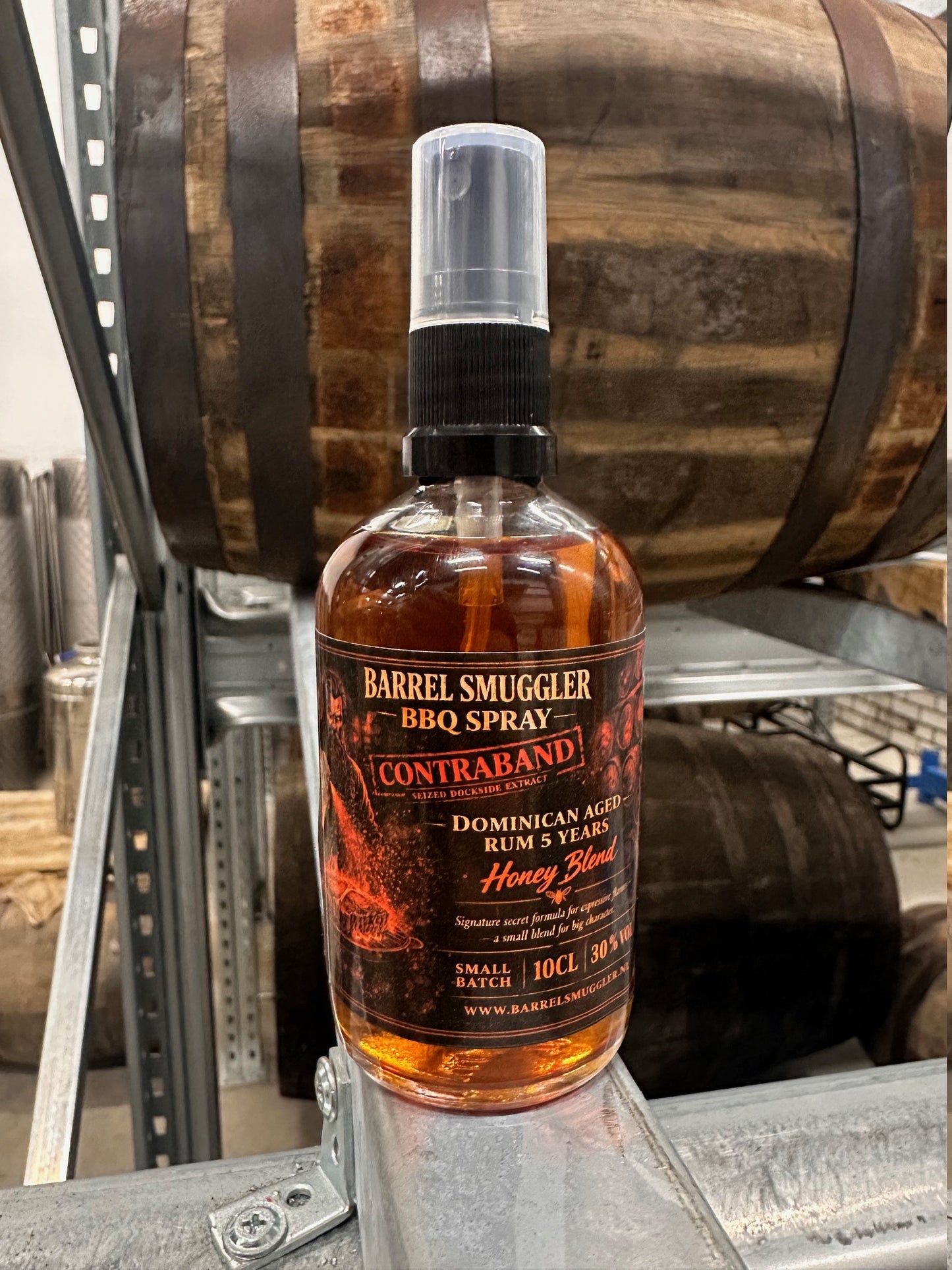 Barrel Smuggler BBQ Rum Spray – Honey Blend