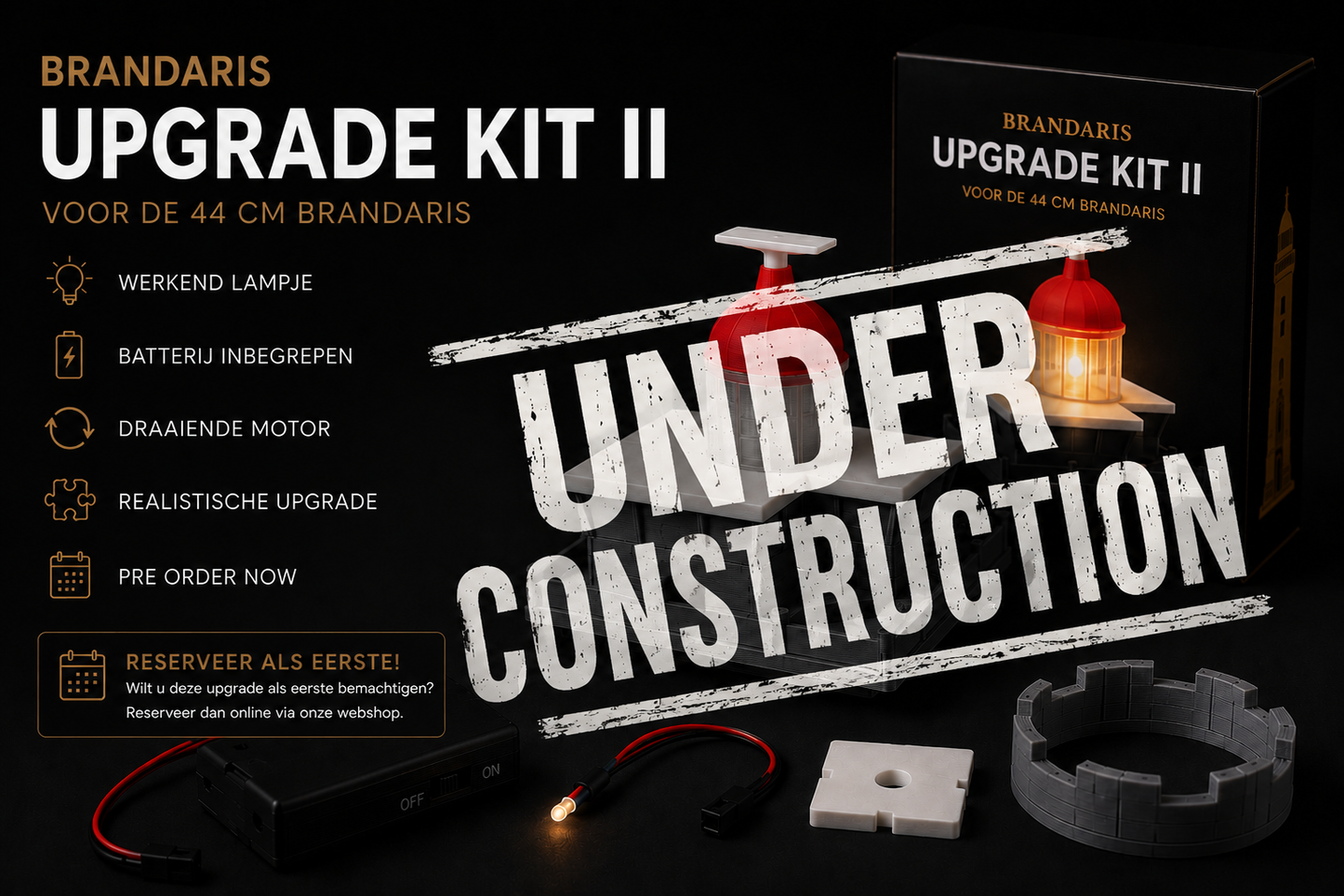 De Brandaris – 44 cm Upgrade kit II