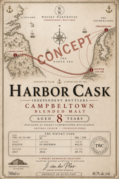 Harbor Cask Campbeltown 8 Years – Pre-order