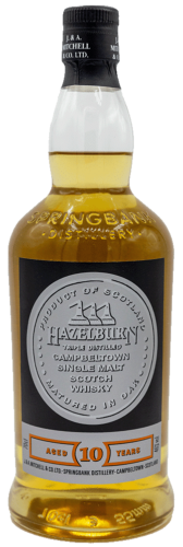 Hazelburn 10 years scherp geprijsd bij vierboet whisky, online slijterij van katwijk!