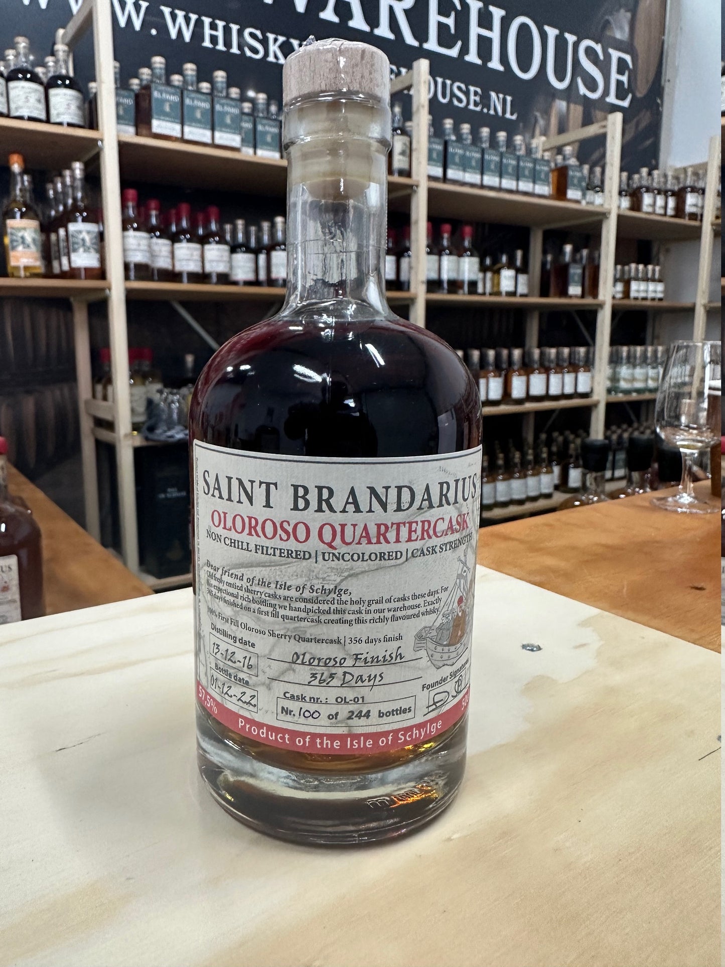 Saint Brandarius Oloroso Quartercask 365 days "2022"