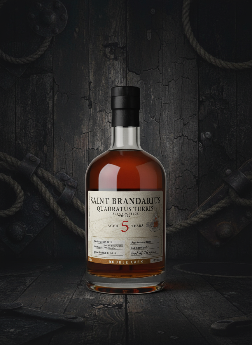 Saint Brandarius Turris 1 - Speciale release van een vat whisky gelagerd in de vuurtoren de Brandaris van Terschelling.