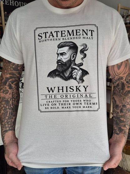Statement Whisky T-Shirt, crafted for those who live on their own terms.
