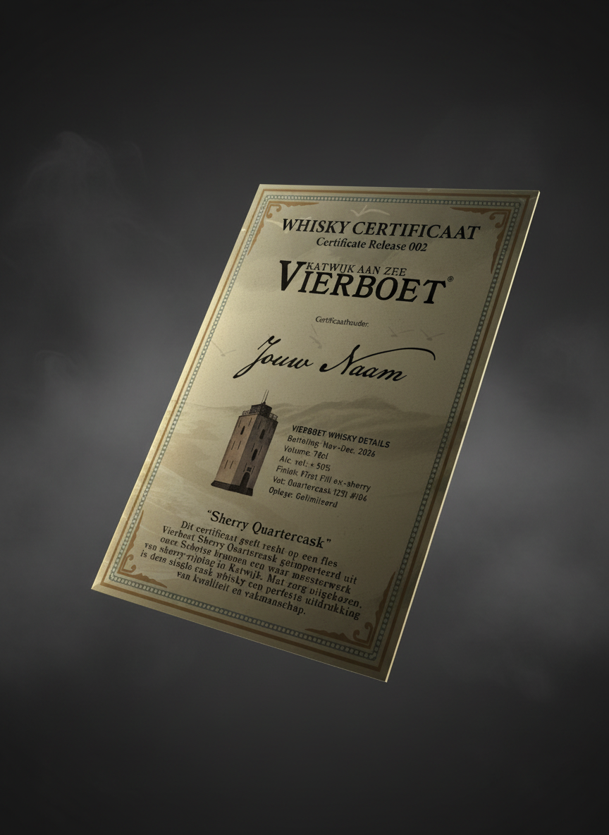 Vierboet Whisky Certificate 001