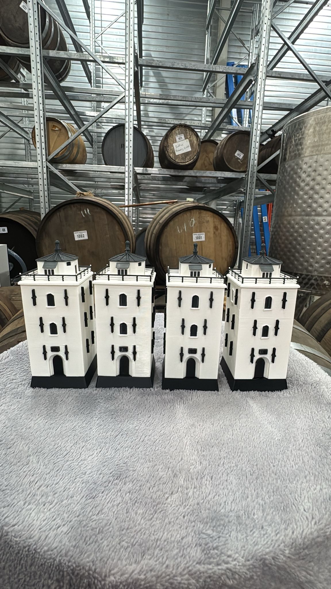 Vuurbaak miniatuur 15cm-5cl (cadeau-set)