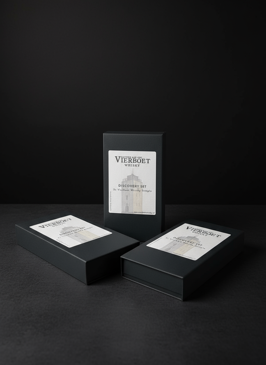 Vierboet whisky proeverij set