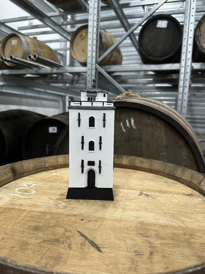 De mini vuurtoren van katwijk aa Zee. De Vuurbaak miniatuur, of zoals wij hem noemen de Vierboet.