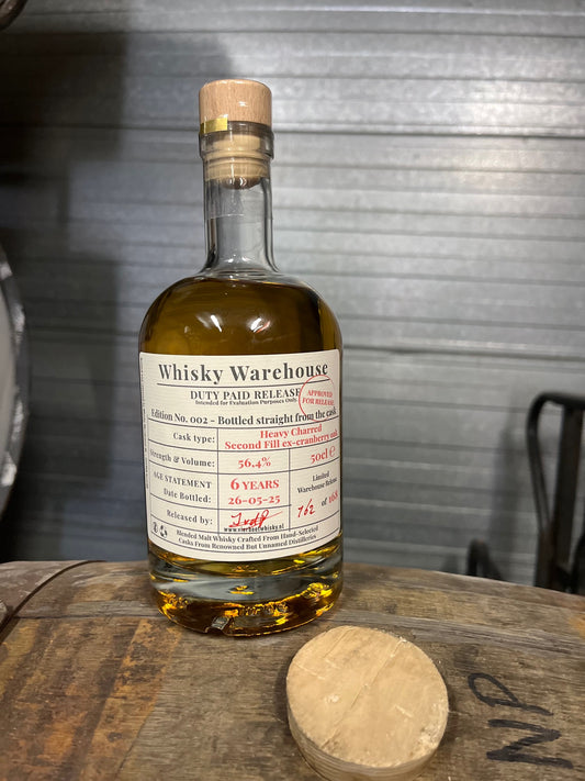 Whisky Warehouse - Release No. 2 - "Cask Strength Heavy Charred"